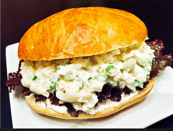 hearts of palm salad sandwich