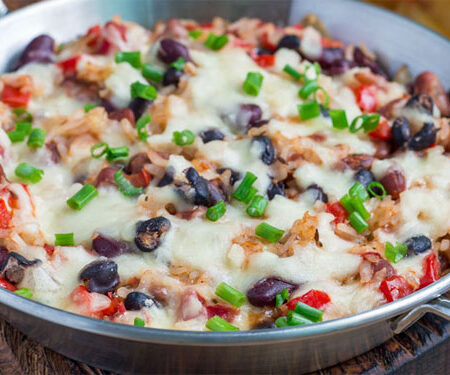 Bean and rice casserole
