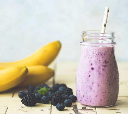 berry banana smoothie