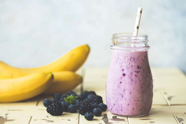 berry banana smoothie