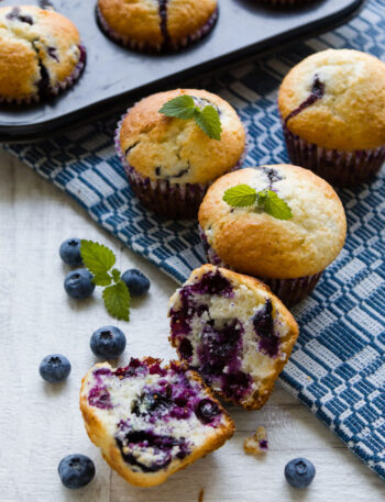 Lemon Blueberry Muffins