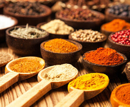various spices