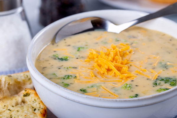 broccoli cauliflower cheddar soup