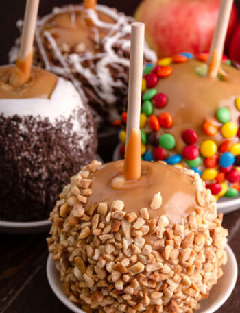 caramel apples