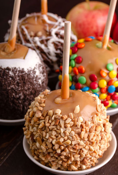 caramel apples