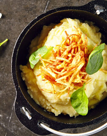 Cheesy mashed potatoes