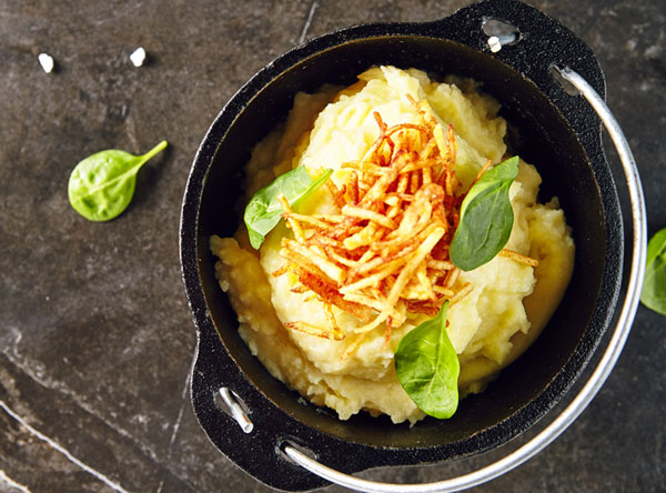 Cheesy mashed potatoes