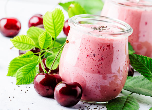 Cherry smoothie