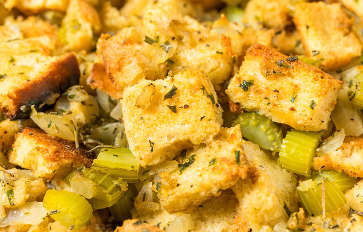 Crock pot vegan stuffing