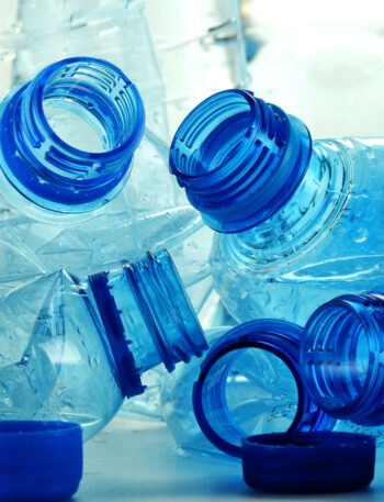 Plastic water bottles