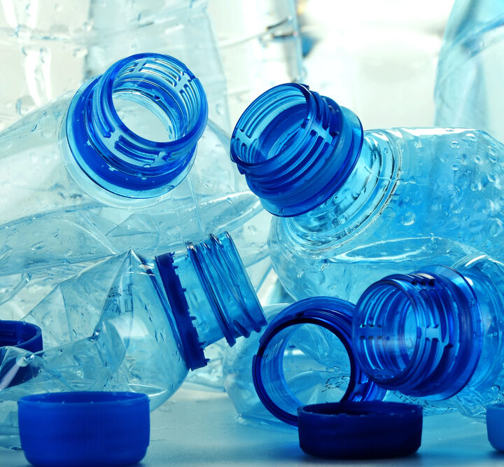 Plastic water bottles