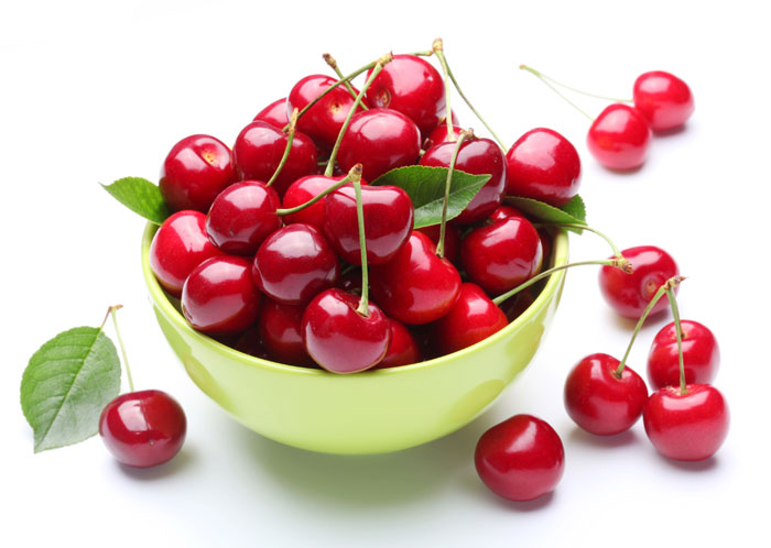 Bowl of cherries.